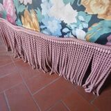 Fauteuil crapaud fleuri