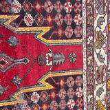 Ancient Persian Mazlaghan carpet 135x208 cm