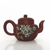 Théière chinoise ancienne émaillée