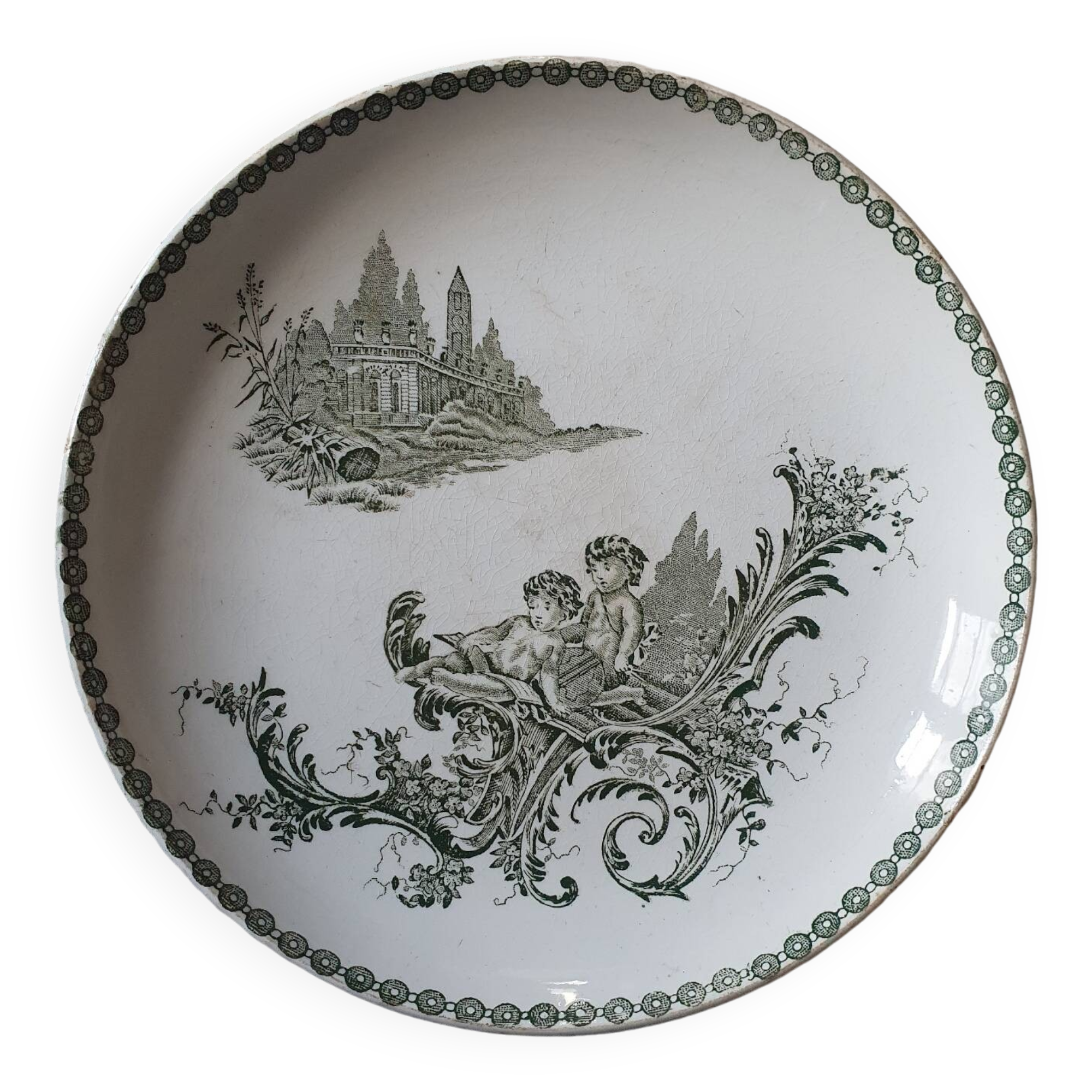 Trianon iron earth compote dish