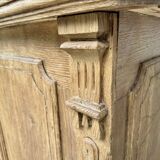 Old oak restaurant bar counter from the early 20th century