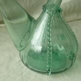 Carafe chevrette en verre soufle