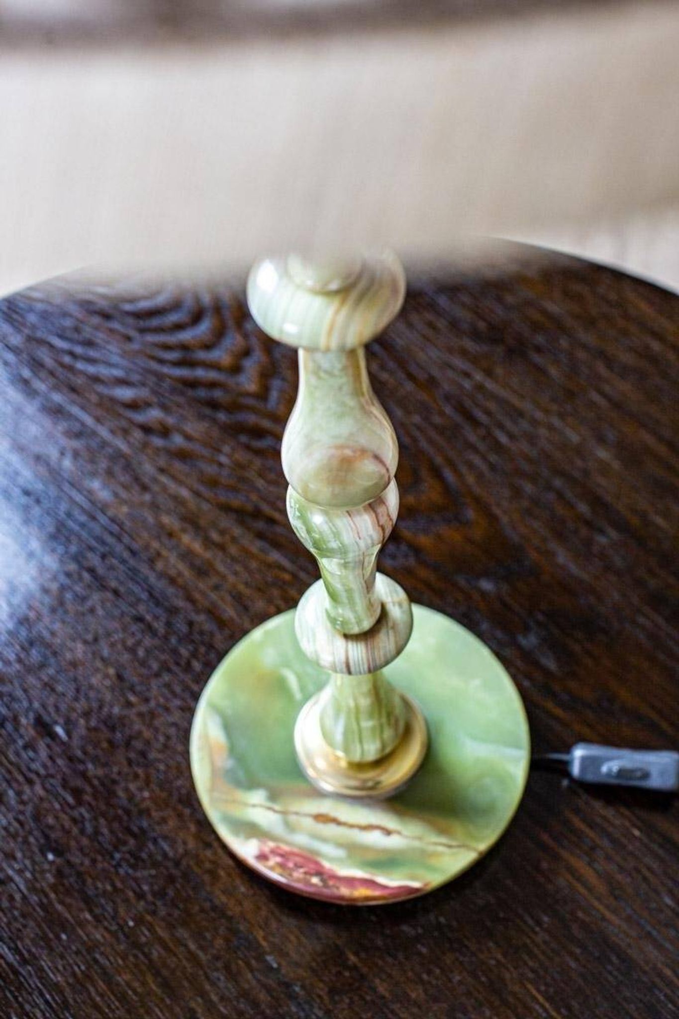 Onyx Table Lamp, 1950s