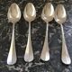 Cailar Bayard silver metal soup spoons