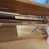 Vintage architect's desk with 1 drawer, 1960s