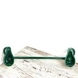 Enamelled cast iron towel holder