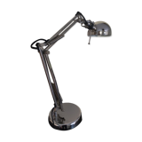 Articulated desk lamp chrome metal workshop style