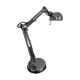 Articulated desk lamp chrome metal workshop style
