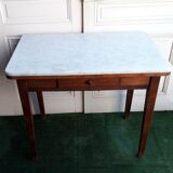 Table 90x58cm on old kitchen marble