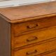 Vintage Scandinavian chest of drawers in solid oak, 1960s.