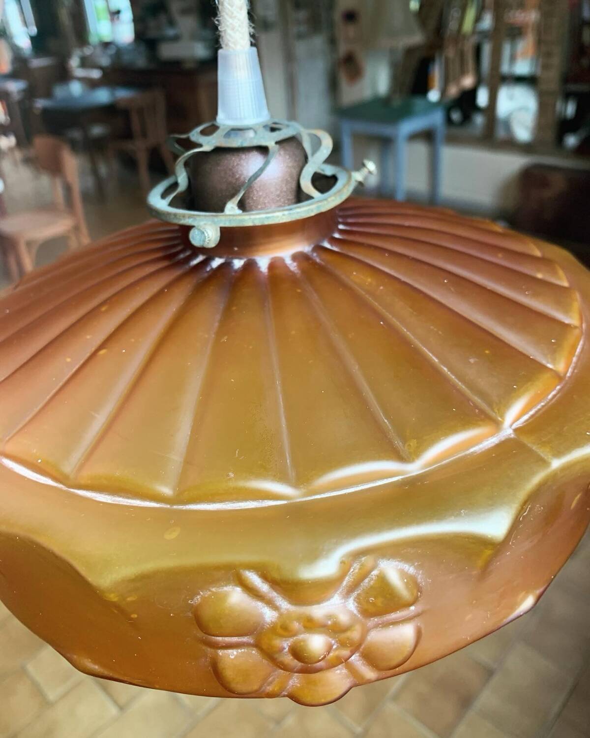 Art Deco pendant light