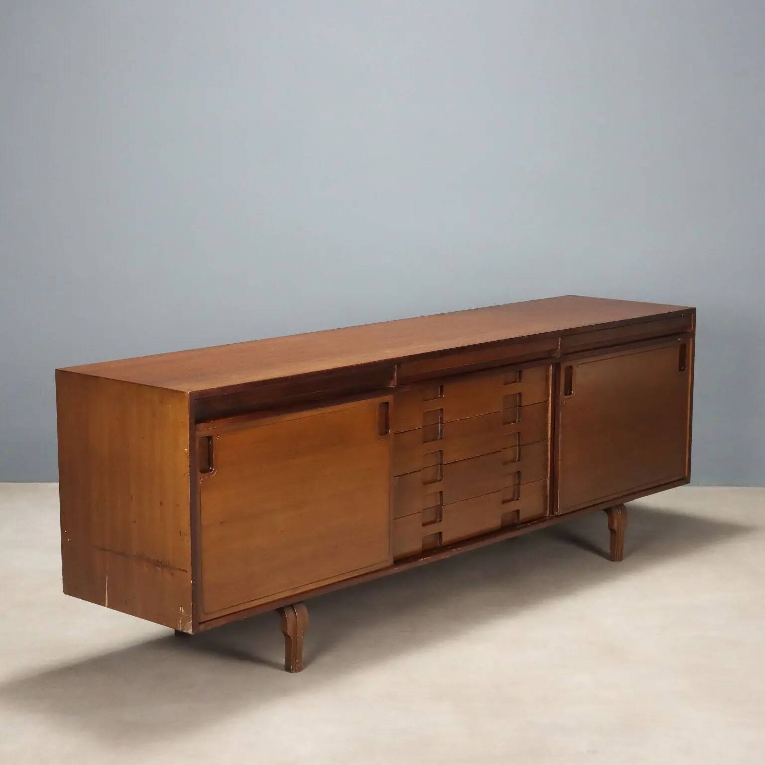 Enfilade vintage Cantieri Carugati design Renato Magri 1960s