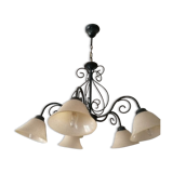 5-spoke chandelier