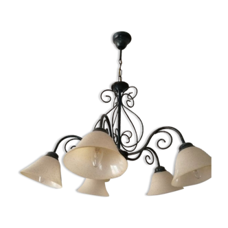 5-spoke chandelier
