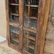 Old Burmese teak display case