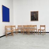 Sornay 80s beech chairs