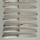 7 silver-plated Christofle knives for Air France