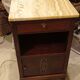 Antique entryway or bedside cabinet