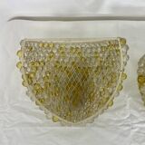 Paire d’appliques murales vintage – Années 70