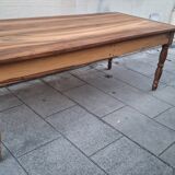 Walnut farmhouse table