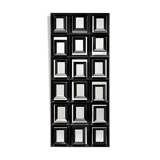 Christopher Guy "Cubism" Mirror 50-2351 – Black – New