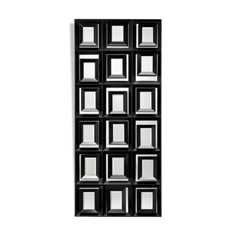 Christopher Guy "Cubism" Mirror 50-2351 – Black – New