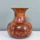 Vase en bois mid century