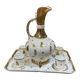 Empire style liqueur service, fly decoration