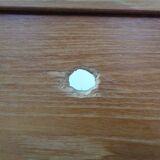 Small rollable teak media sideboard from Dyrlund, 1970s