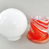 Lampe de table en verre de Murano 1960