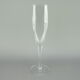 Series of 4 crystal champagne flutes model Mikasa clear panache