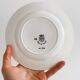 Terre de fer St Amand dessert plates.