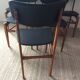 Series of 6 Scandinavian chairs from the 50/60