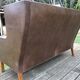 Borge Mogensen 2-seater leather sofa 2192