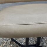 Pair of vintage swivel armchairs design xxeme
