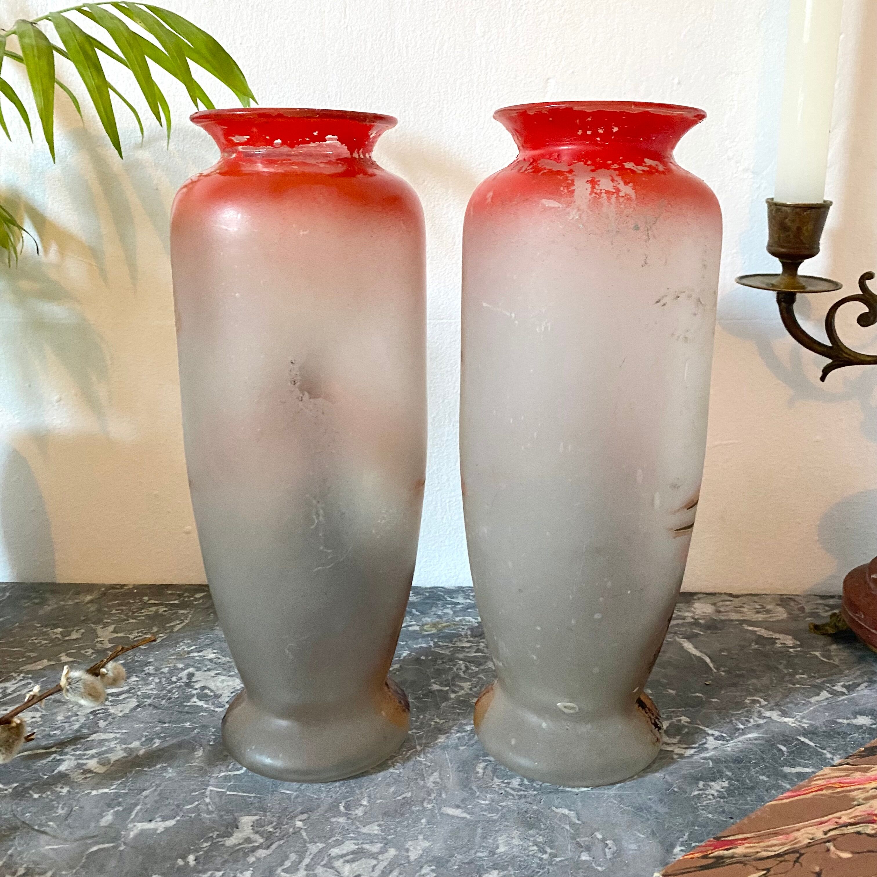 Pair of antique vases