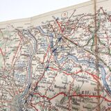 Michelin map Bassin d'Arcachon Bordeaux 1920