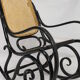 Year 1930 thonet rocking chair model n ° 10
