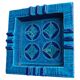 Bitossi by Aldo Londi Rimini Blu Glazed Ceramic Ashtray Vide-Poche, Italy  1960s