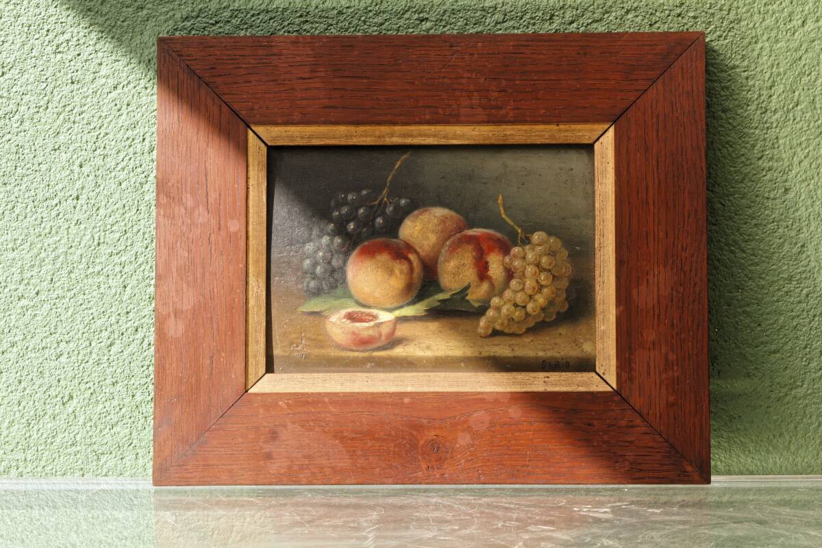 Still life with fruits, early 20th century, signed Sario.