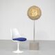 Mother-of-pearl floor lamp by Rausch, Germany, 1960s.