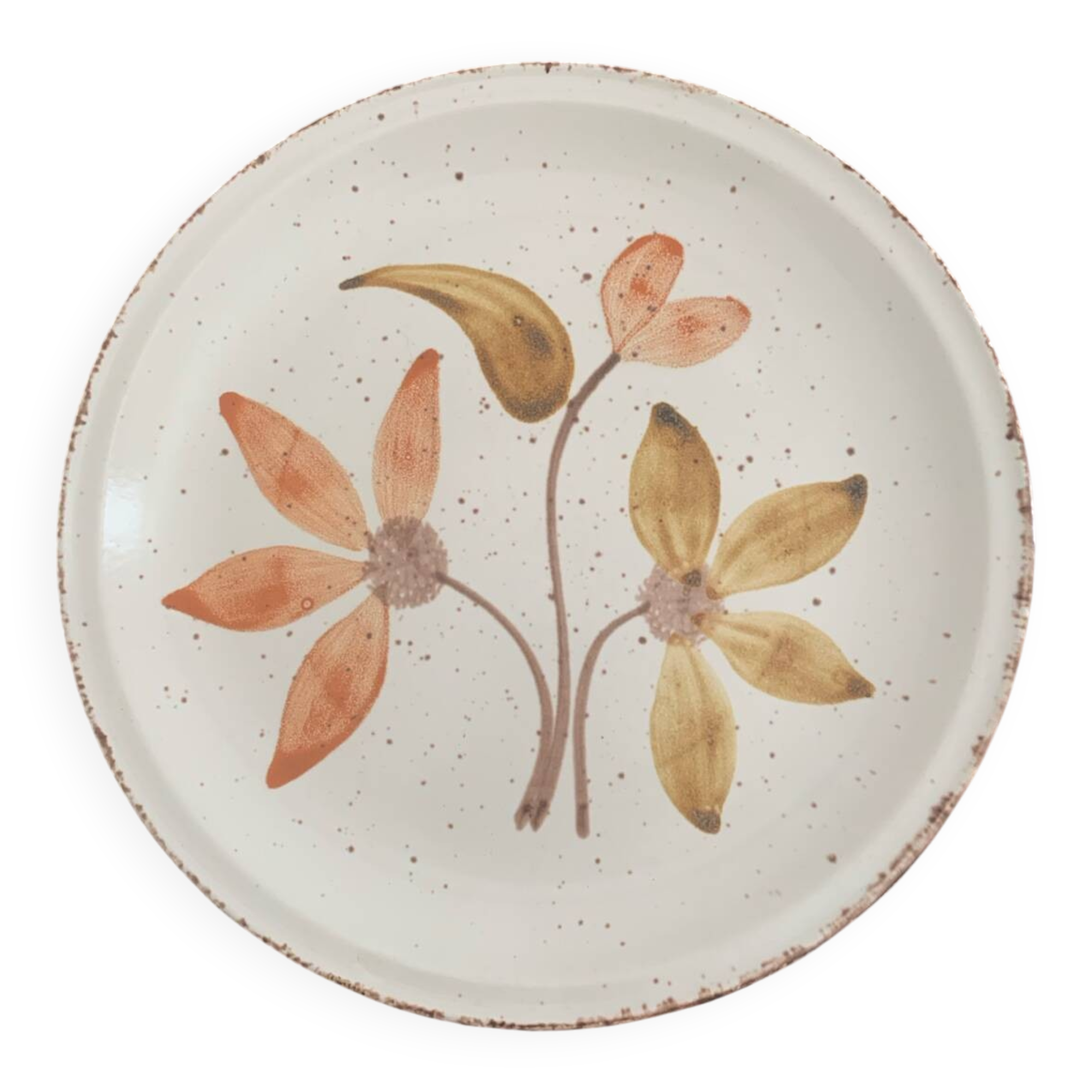 6 flat plates Gien France