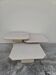 Set of 3 nesting wooden coffee tables, 1970s design