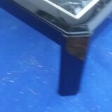 Table basse vintage noire