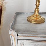 Pair of weathered bedside tables