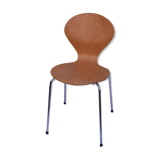 Chaise coque bois courbé