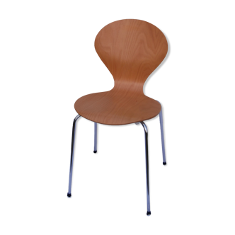 Chaise coque bois courbé