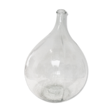 Grande demijohn transparente 1950