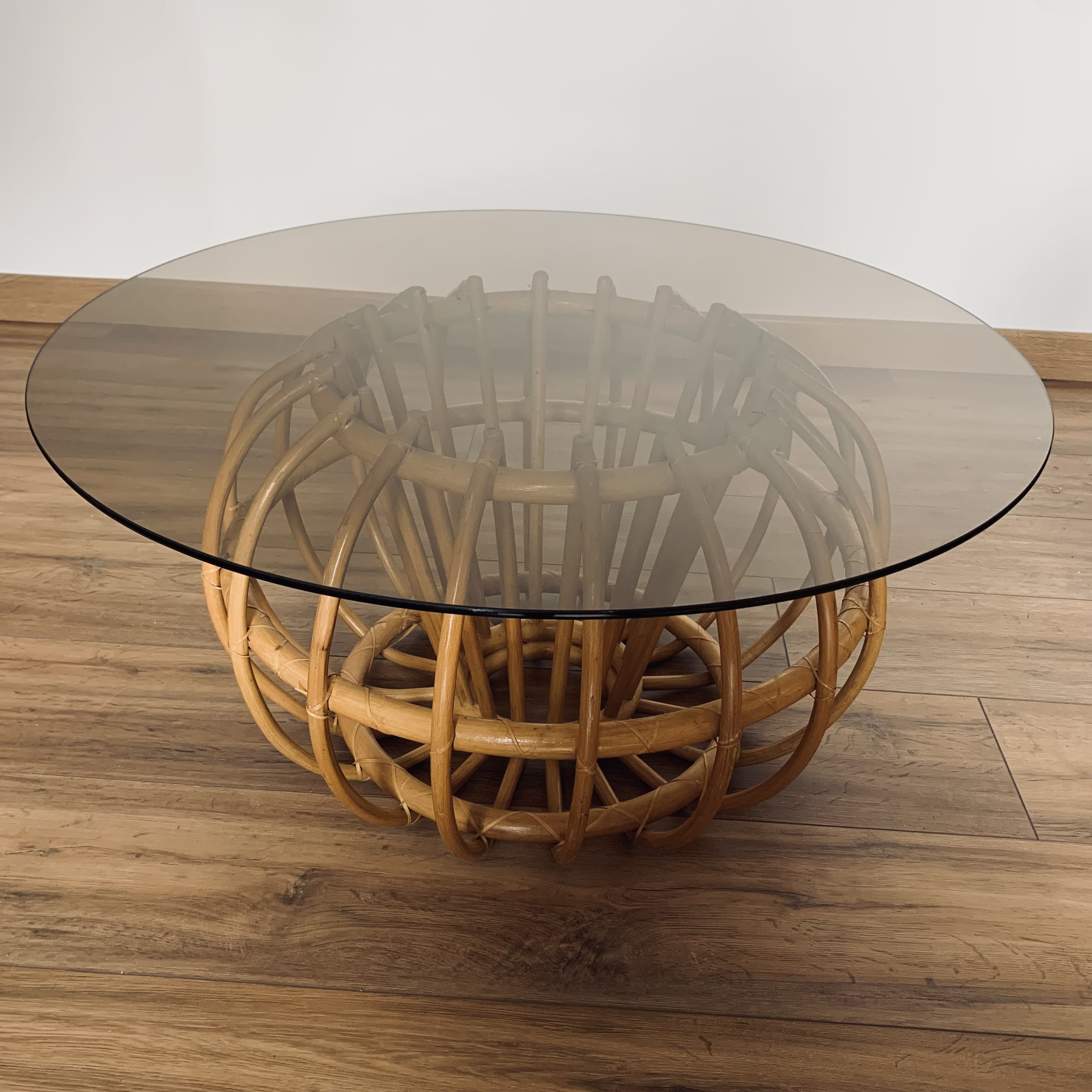 Rattan coffee table