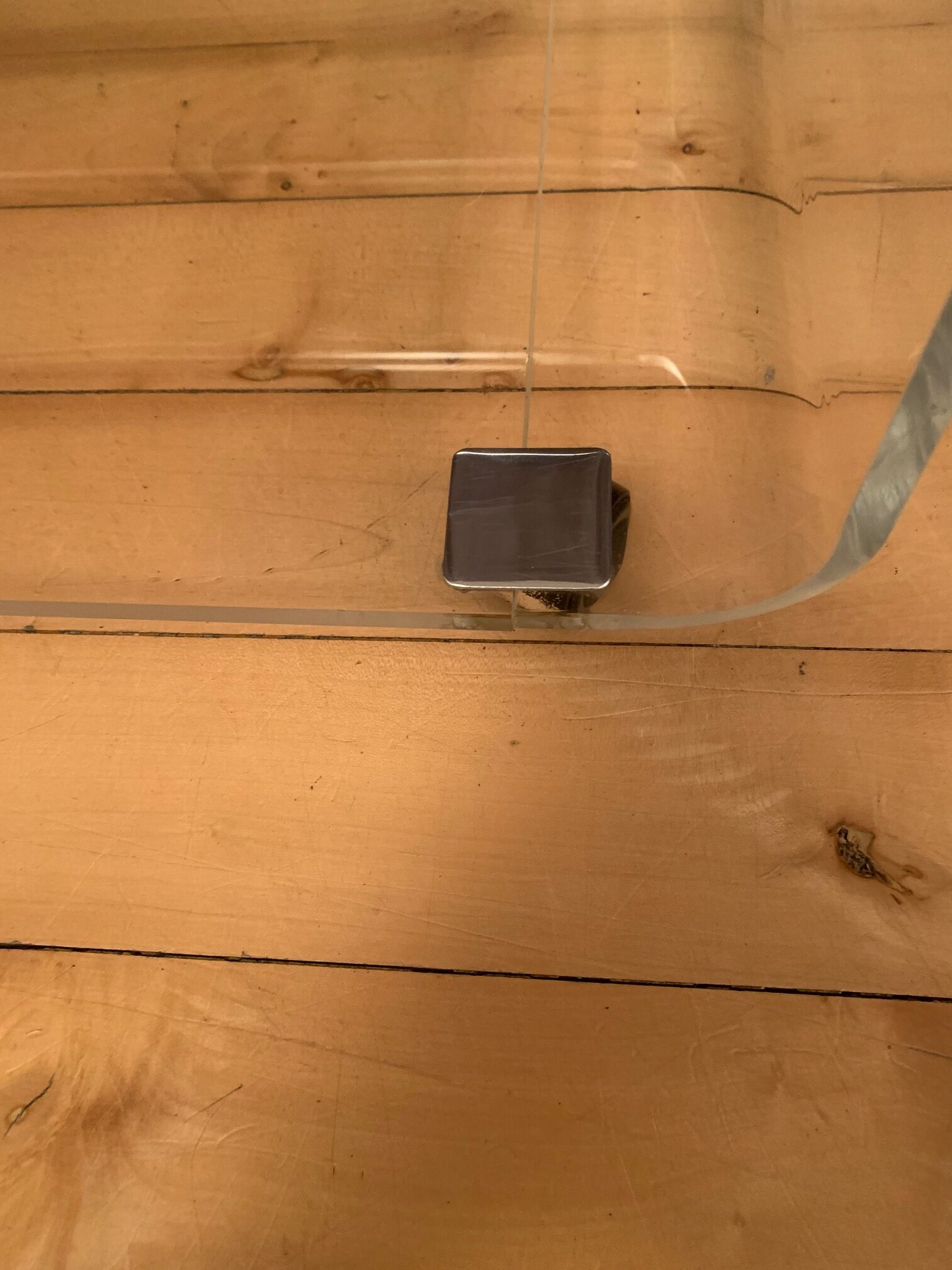 Lucite coffee table 70s